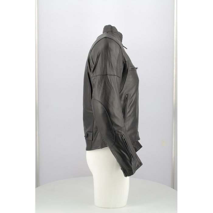 Giacca Donna Pelle Msk Bubu Lady Nero