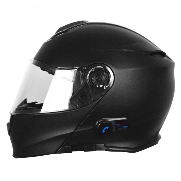 Casco Modulare Con Bluetooth Origine Delta Solid Matt Black