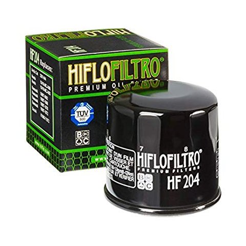 Filtro Olio Hiflo Hf204 Honda Hornet Cbr Kawa Z750 Yamaha R1-r6-fz1