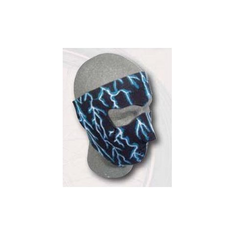 Maschera In Neoprene Zan Headgear Lightning Blu