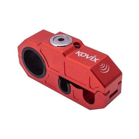 Brake lever lock alarmed Kovix Khl Red