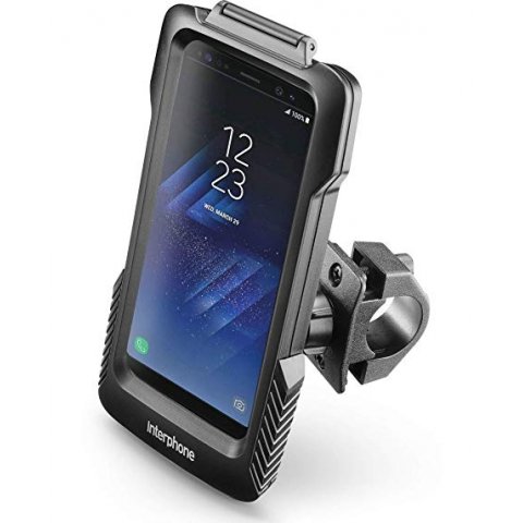 Supporto Tubolare Moto Cellularline Per Samsung Galaxy S8 Plus/ S7 Edge