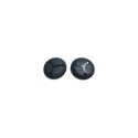 Placchette Dark Inox Flat Black Per Casco Nolan N21