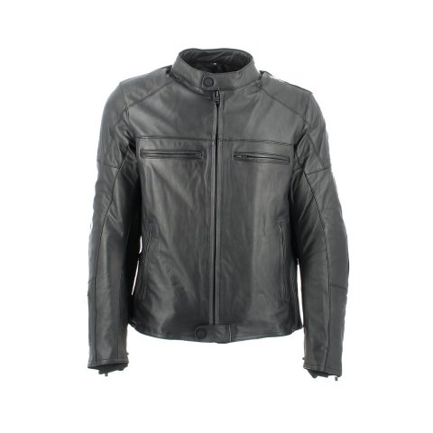 Giacca Pelle Morbida Msk Bubu All Day Nero