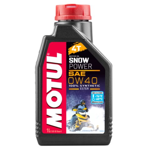 Motul Snowpower 4t 0w-40 1l 100%sintetico