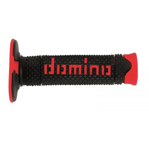 Poignées Domino A260 tout-terrain Noir Rouge