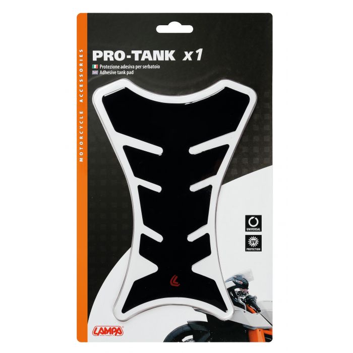 Protezione Adesiva Serbatoio Pro Tank X1 Nera Lampa 90094