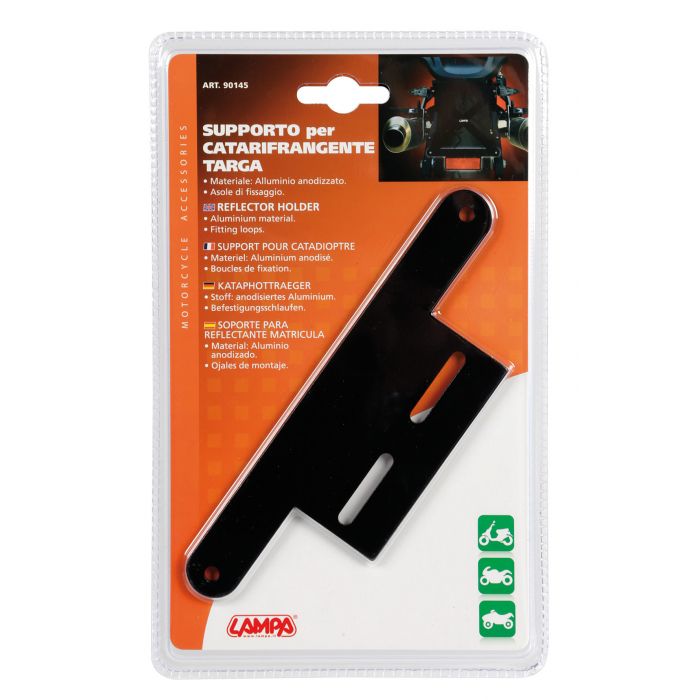 Supporto Catarifrangente Targa Moto Lampa 90145