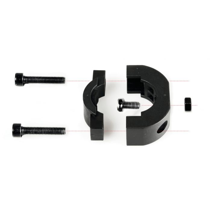 Coppia Attacchi Faretti Moto Su Tubolare Lampa 90465