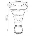 Protezione Adesivo Serbatoio Pro Tank X4 Black Lampa 90515