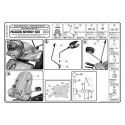 Attacchi Parabrezza 106a Beverly 500 A106a Nd