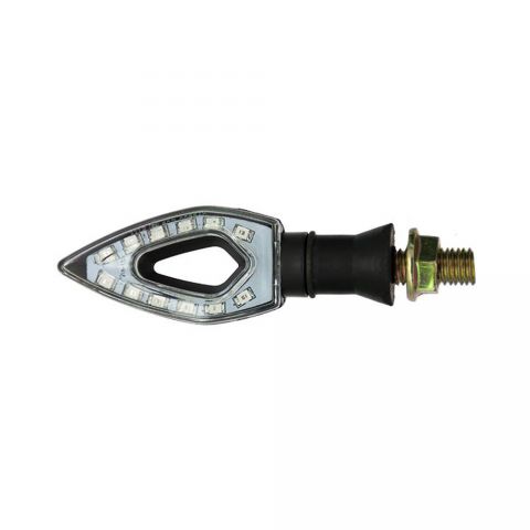 Freccette Sifam Universali Sequenziali A Led Nere/vetro Ce Cod. Cli7059