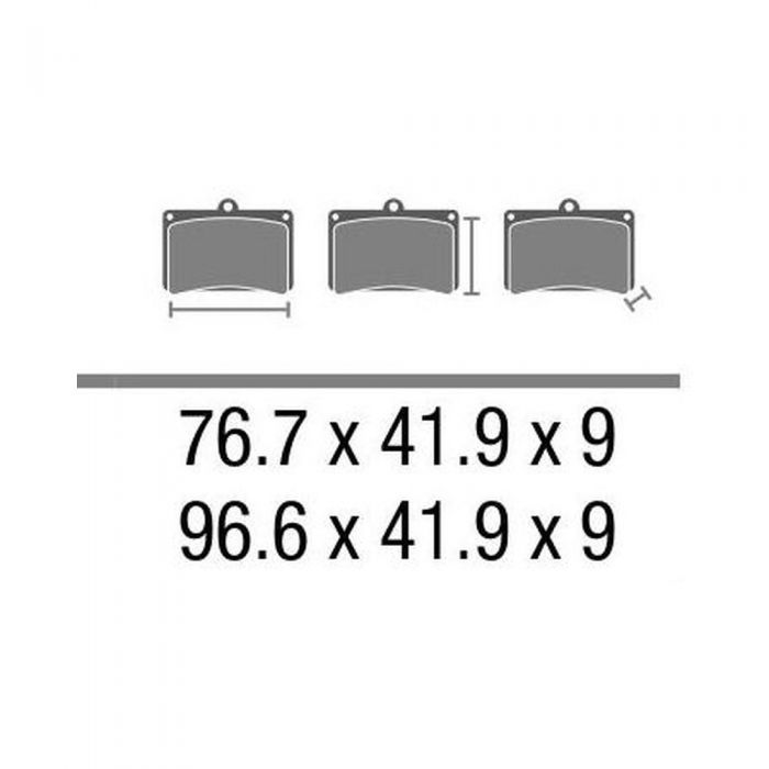 Set Pasticche Brembo 07056xs Sint. Scooter E Maxi Scooter Nd