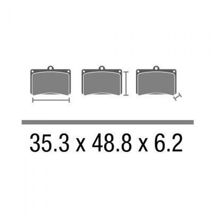 Set Pasticche Brembo 07067 Scooter Cc