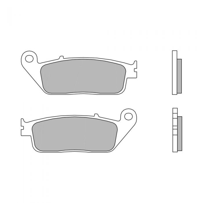 Set Pasticche Brembo 07074xs Sint. Scooter E Maxi Scooter