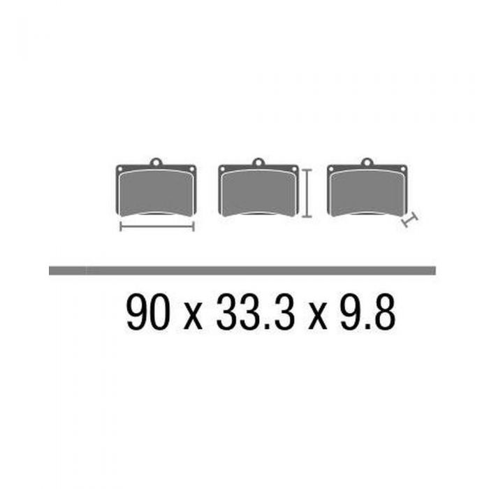 Set Pastiglie Brembo Sint. Scooter 07085xs