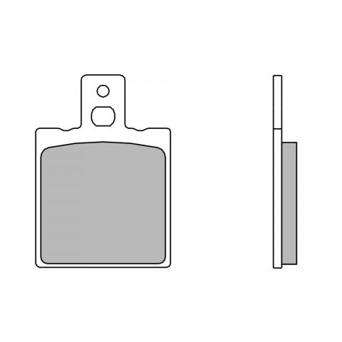 Set Pastiglie Brembo Organica Scooter 07088cc