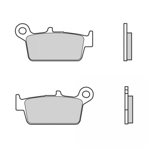 Set Pastiglie Brembo Organica Scooter 07110cc