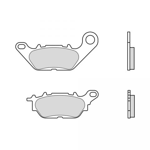 Set Pastiglie Brembo Organica Scooter 07114cc