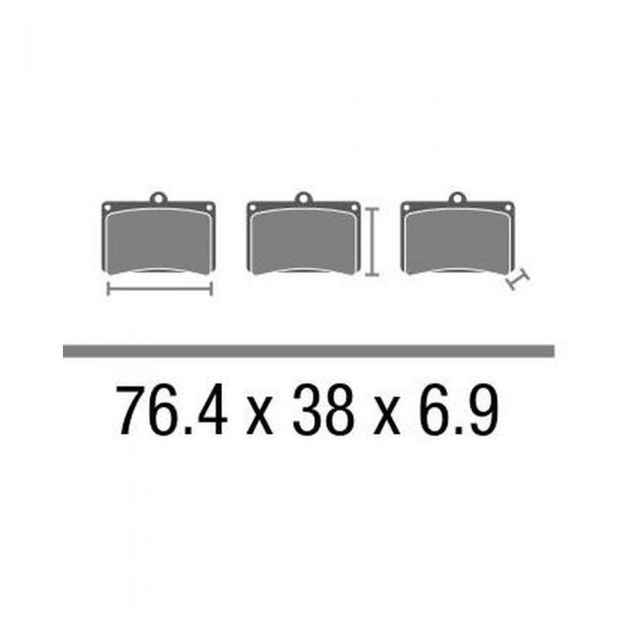 Set Pastiglie Brembo Sint. Off-road 07gr07sd