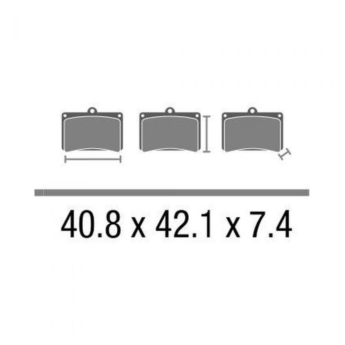 Set Pastiglie Brembo Sint. Off-road Racing 07gr16sx