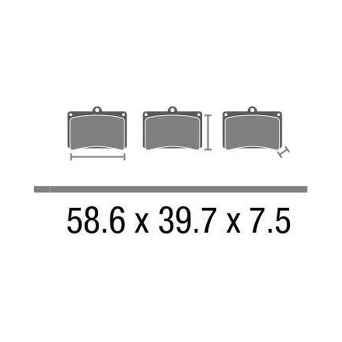 Set Pastiglie Brembo Sint. Off-road 07gr20sd