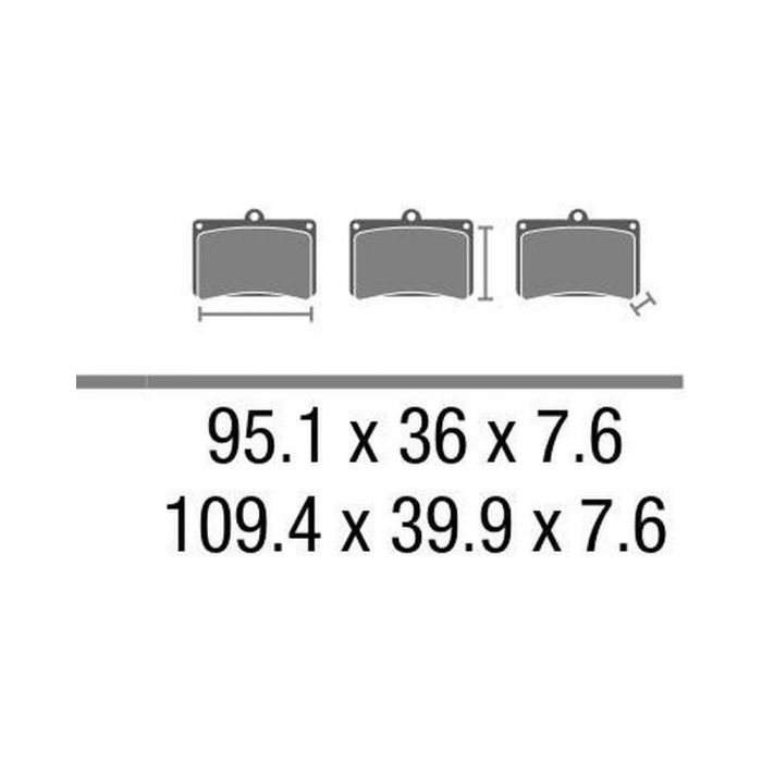 Set Pastiglie Brembo Sint. Off-road Racing 07gr26sx