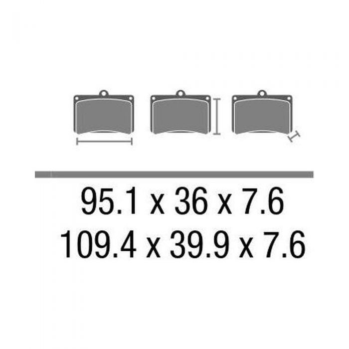 Set Pastiglie Brembo Sint. Off-road 07gr27sd