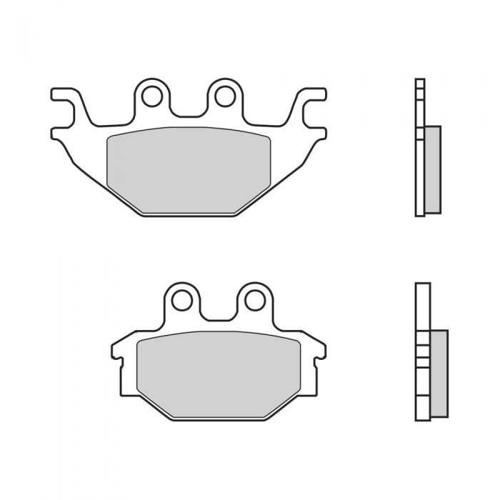 Set Pasticche Brembo 07gr52sd Sint. Off-road Nd