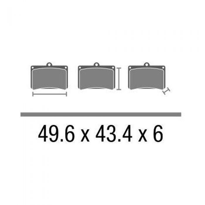 Set Pastiglie Brembo Sint. Off-road Racing 07gr58sx