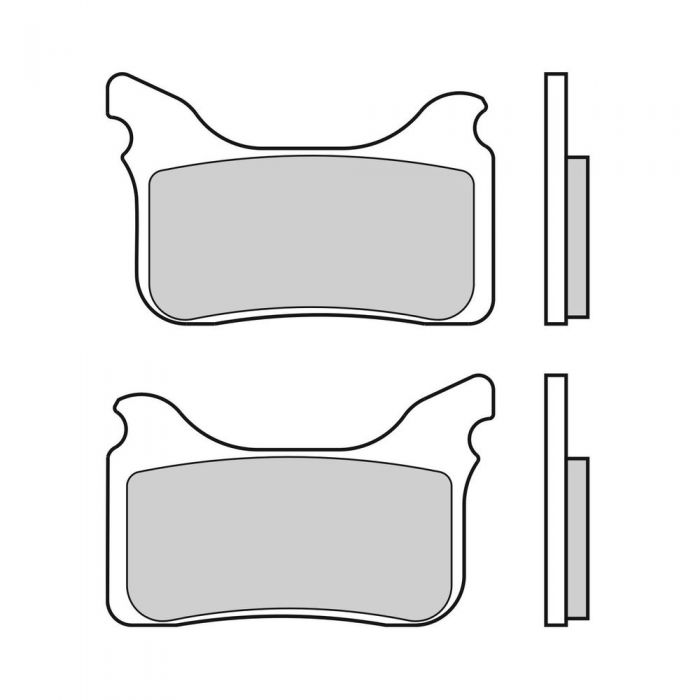 Set Pasticche Brembo 07gr75sx Sint. Off-road Motard Nd