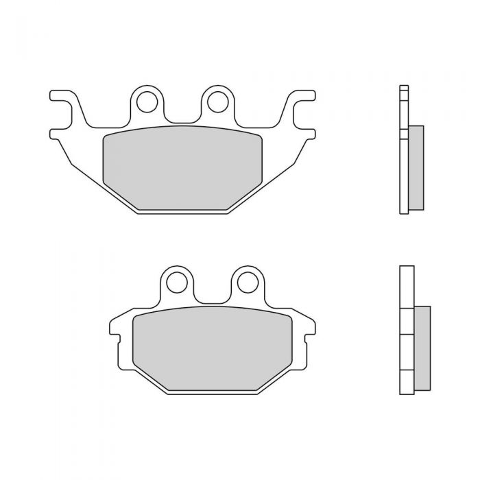 Set Pastiglie Brembo Sint. Stradale Post 07gr81sp