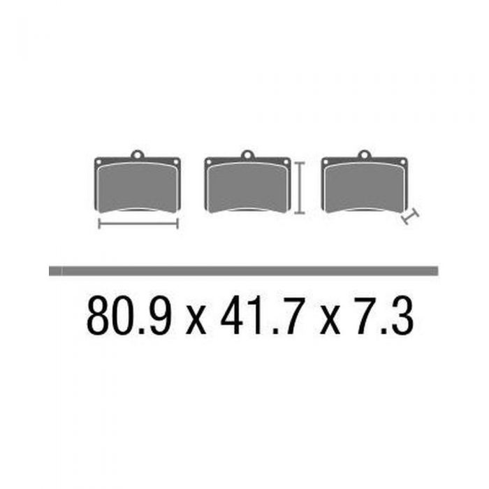 Set Pasticche Brembo 07ho1505 Cc Carbon Ceramica Nd