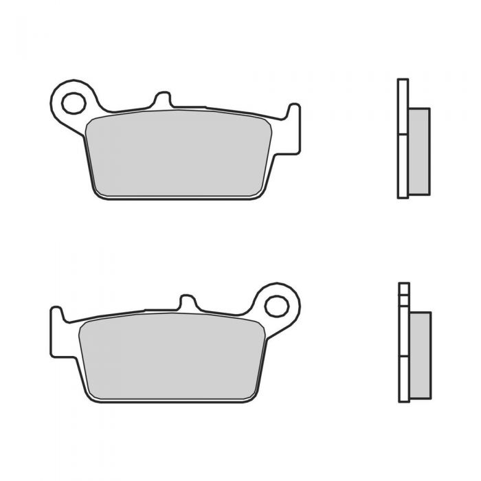 Set Pasticche Brembo 07ho26sd Sint. Off-road Nd