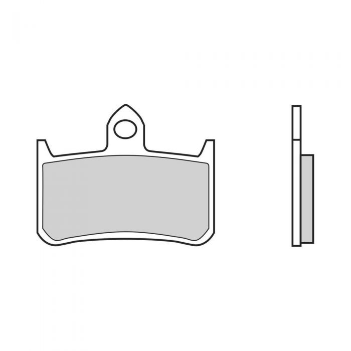 Set Pasticche Brembo 07ho28rc Carbon Ceramico Racing Nd