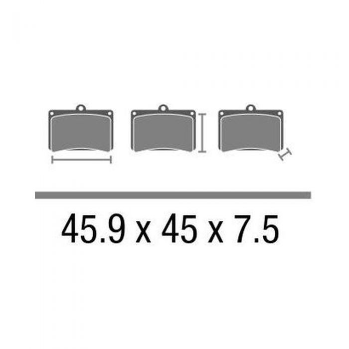 Set Pastiglie Brembo Sint. Stradale Post 07ho32sp