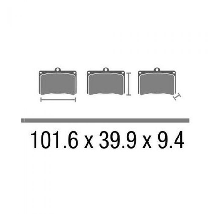 Set Pastiglie Brembo Sint. Stradale Post 07ho60sp