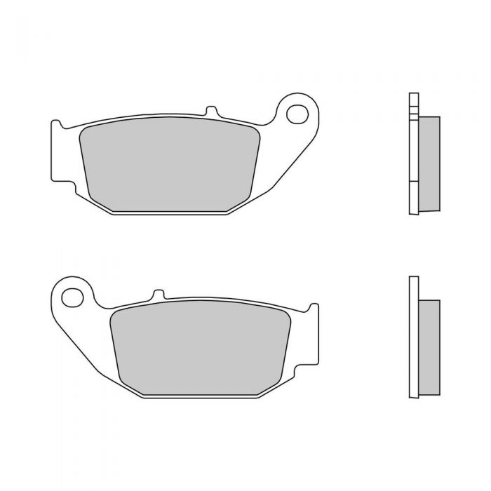 Set Pastiglie Brembo Sint. Off-road Racing 07ho61sx