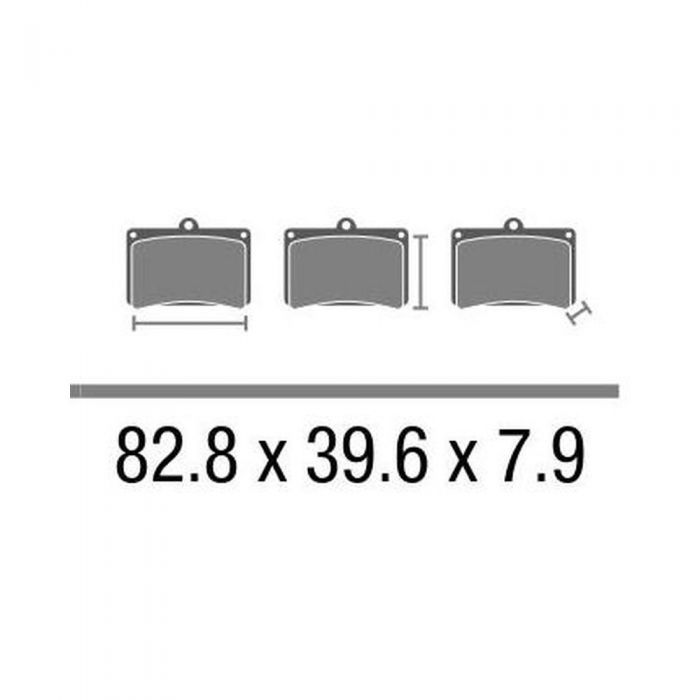 Set Pastiglie Brembo Sint. Stradale 07ho62sa