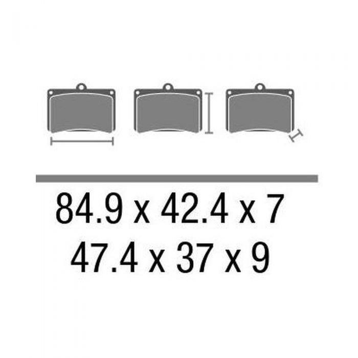 Set Pastiglie Brembo Sint. Off-road 07ka07sd