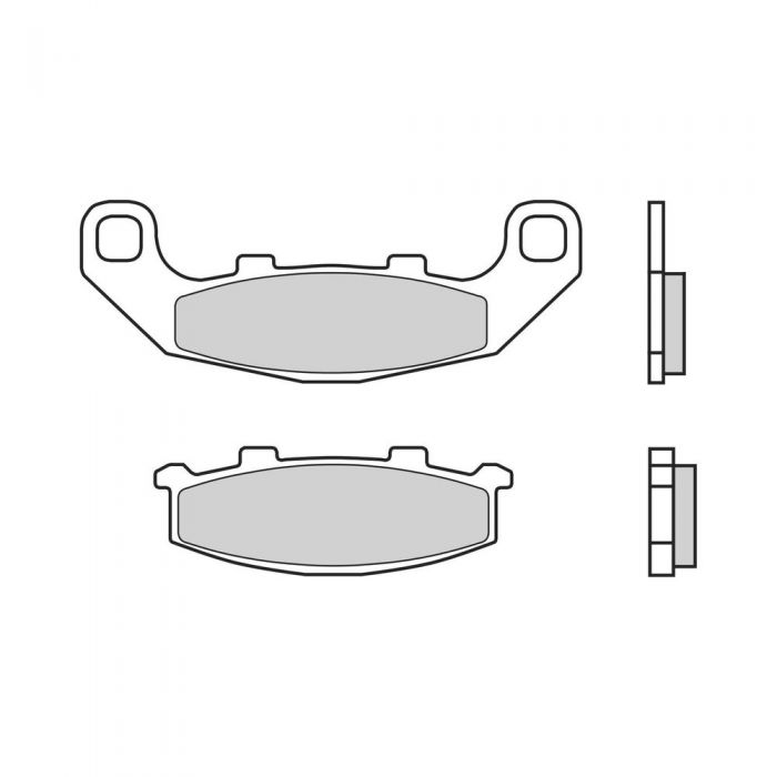 Set Pasticche Brembo 07ka11sp Sint. Road Post. Nd