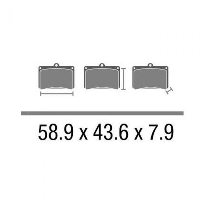 Set Pasticche Brembo 07ka1406 Cc Carbon Ceramica Nd