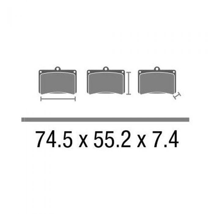 Set Pastiglie Brembo Sint. Racing 07ka29rc