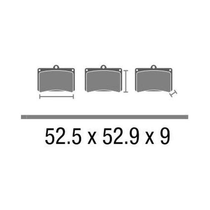 Set Pasticche Brembo 07ks0507 Cc Carbon Ceramica