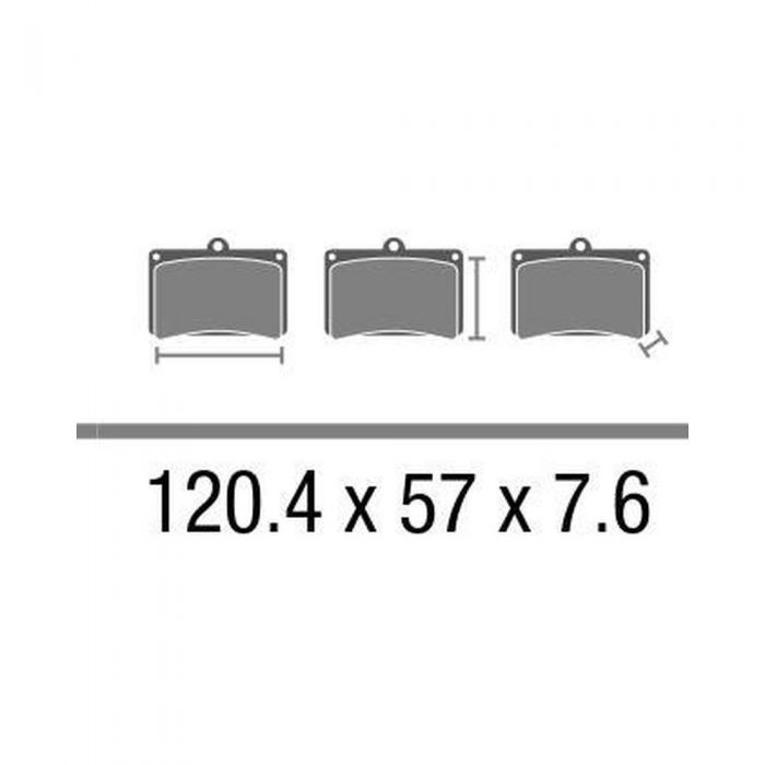Set Pastiglie Brembo Sint. Off-road 07po10sd