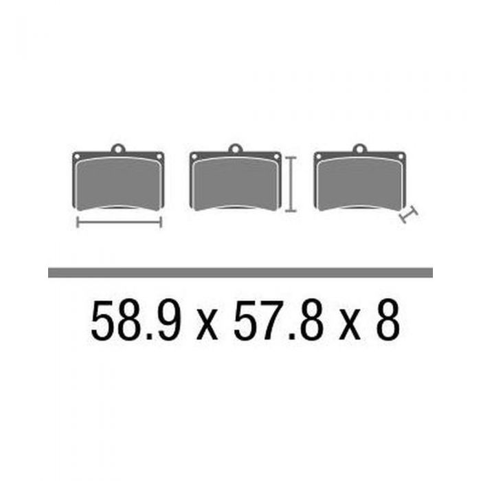 Set Pasticche Brembo 07su1306 Cc Carbon Ceramica Nd