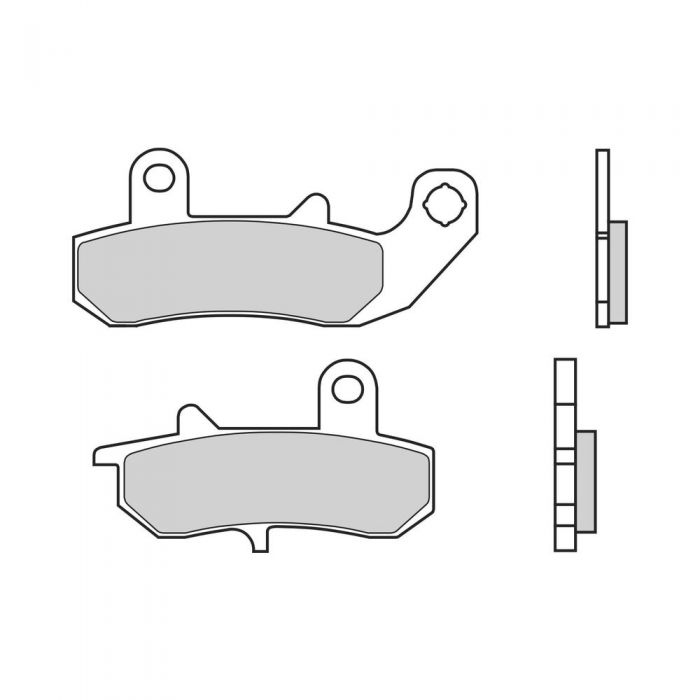 Set Pasticche Brembo 07su17sp Sint. Road Post. Nd