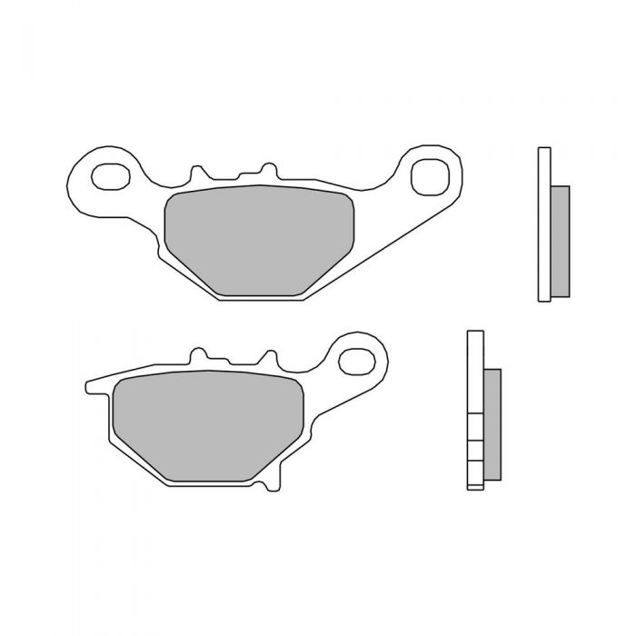 Set Pasticche Brembo 07su31sd Sint. Off-road Nd