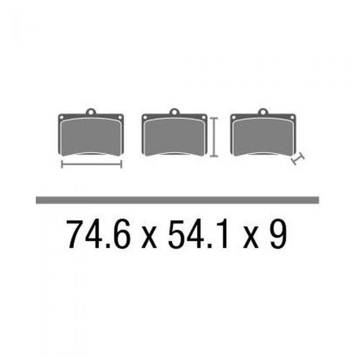 Set Pasticche Brembo 07ya2609 Cc Carbon Ceramica Nd