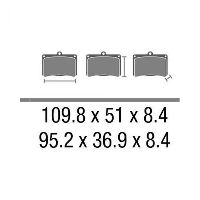 Set Pasticche Brembo 07ya28cc Carbon Ceramico Road Nd
